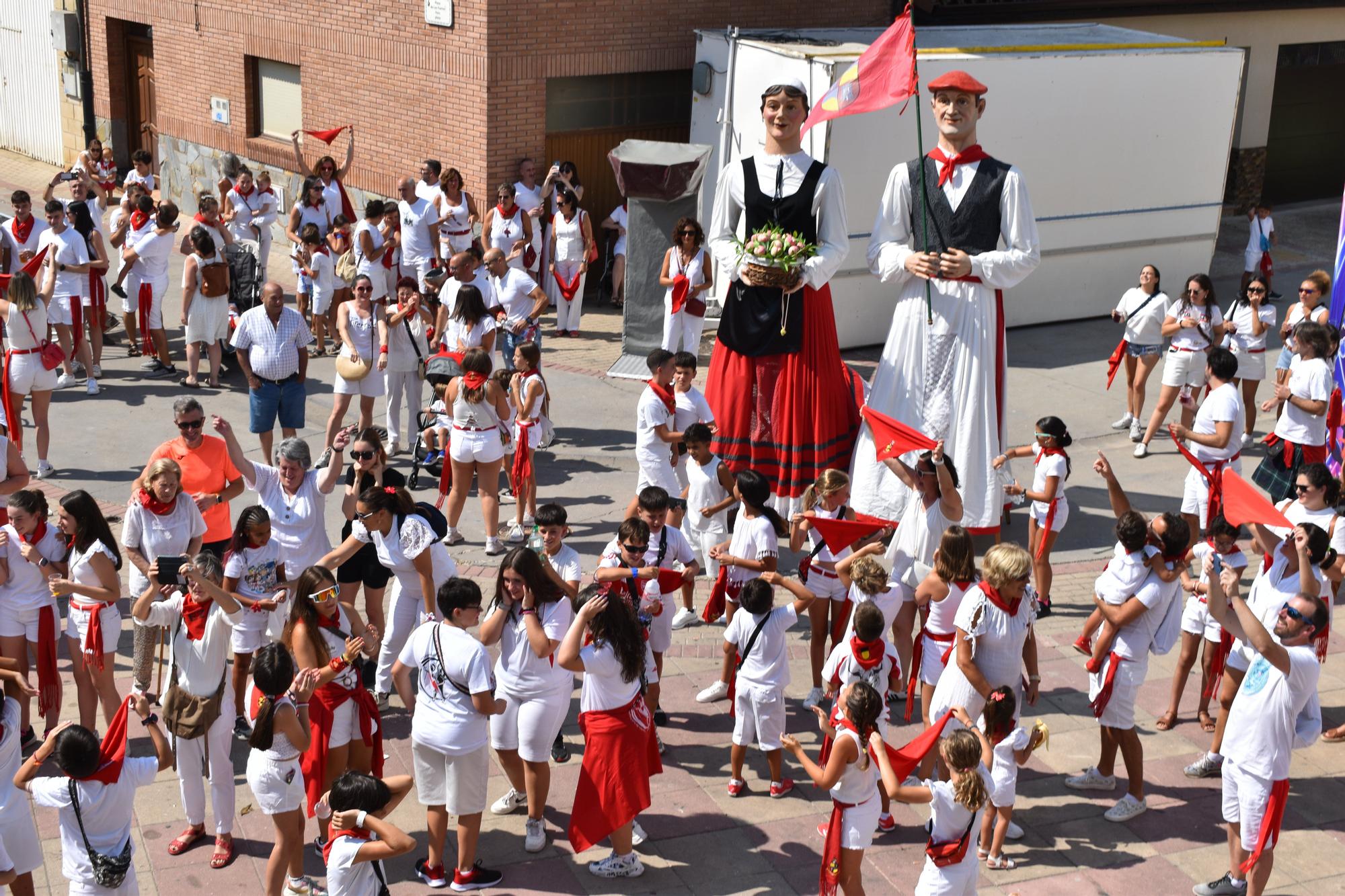 Fotos del chupinazo de Sartaguda