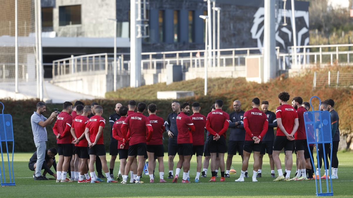 Antes del encuentro del sábado en &#039;La Catedral&#039; Palestina tiene previsto realizar otras dos sesiones más.