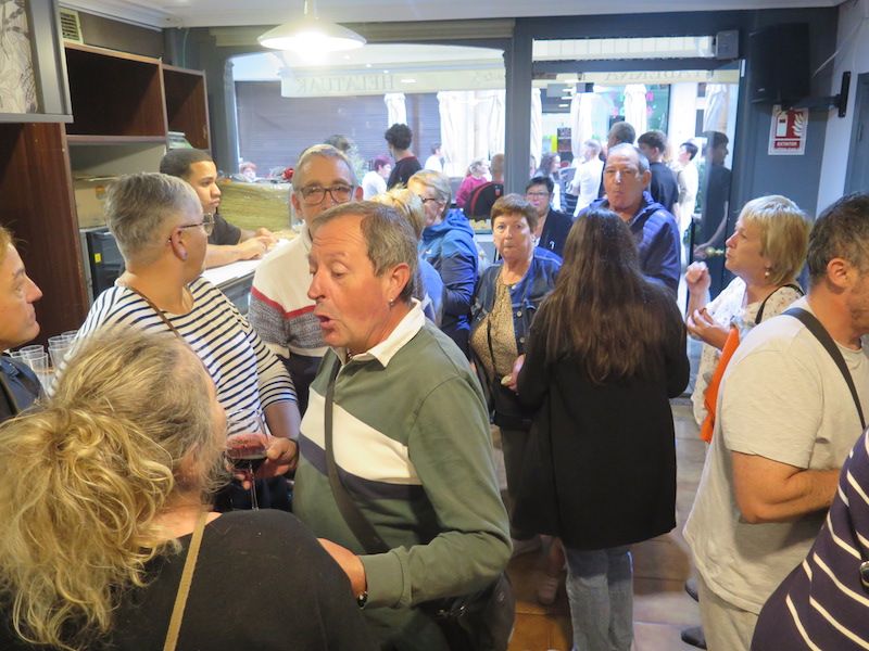 La inauguración de la cafetería Laitz de Zumarraga, en imágenes