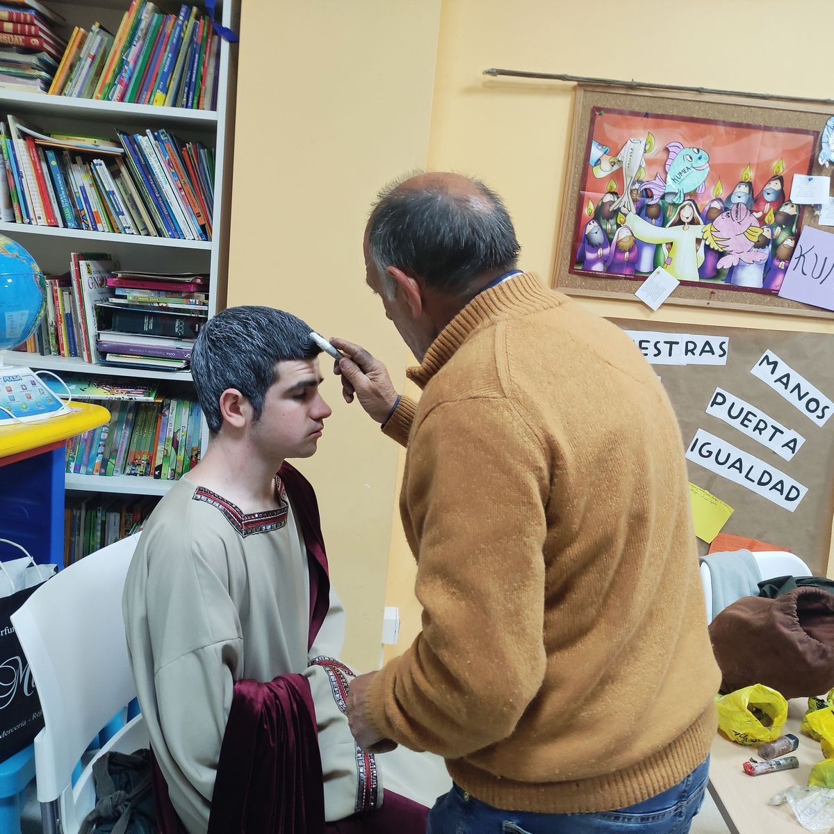 Faustino Somocueto obró el milagro de que el pelo de Pilato se llenara de canas