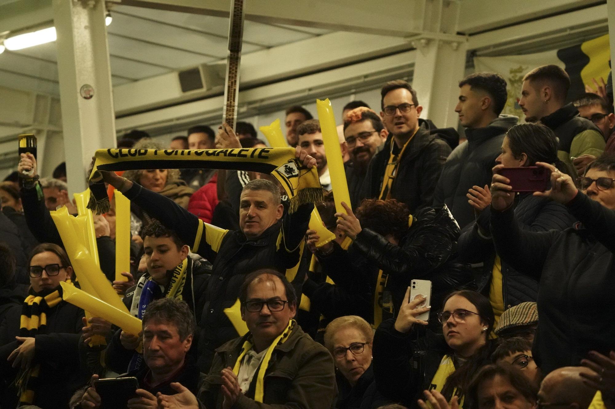 El Portugalete-Alavés, en imágenes