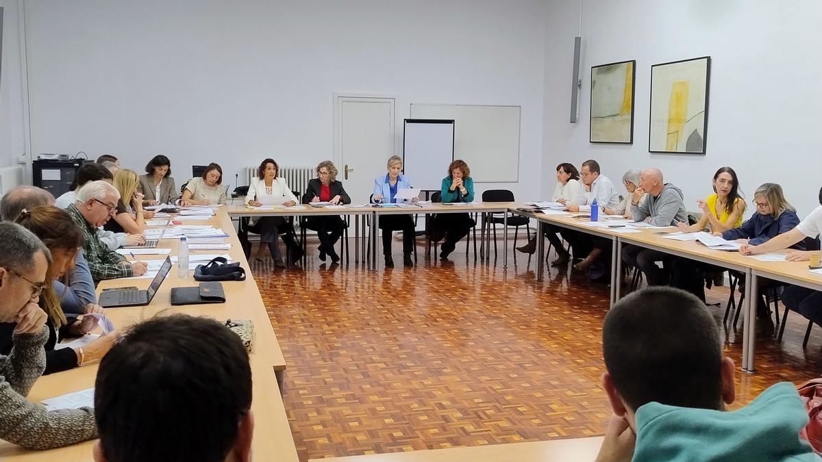 Imagen de la Mesa General celebrada este martes en el INAP.