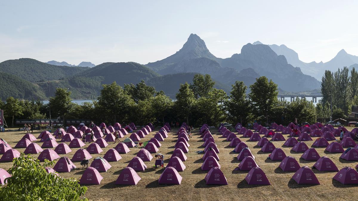 El camp de Riaño, epicentro de la aventura