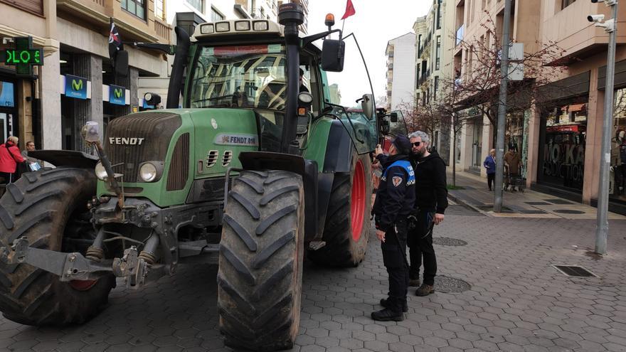 Tractorada este miércoles en el centro de Estella-Lizarra