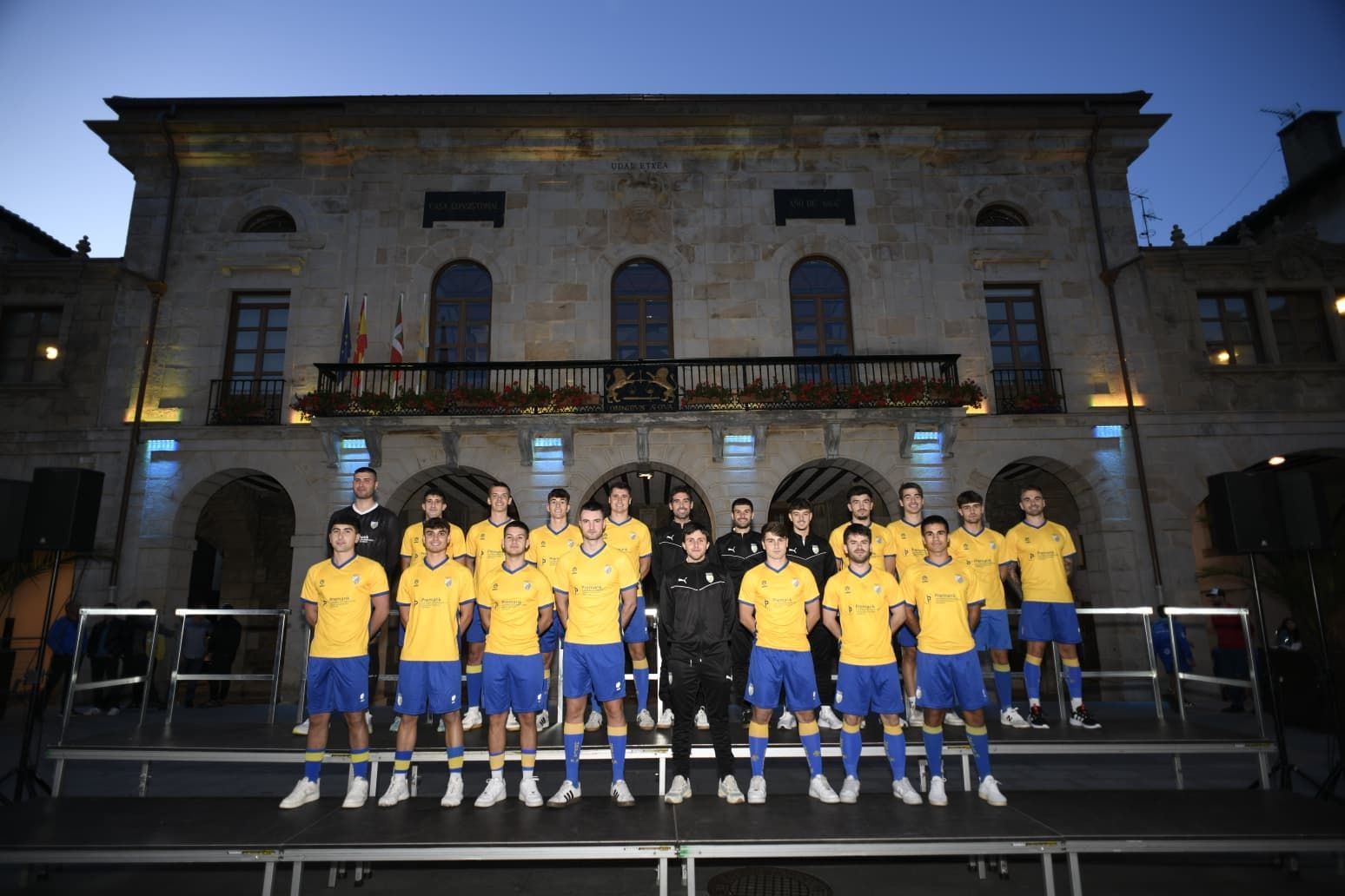 Presentación de los clubes deportivos de Urretxu y Zumarraga