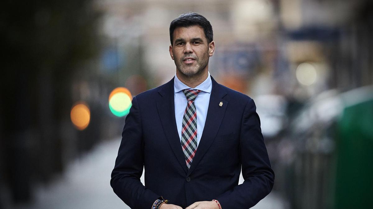 Javier García, máximo responsable del PP en Navarra.