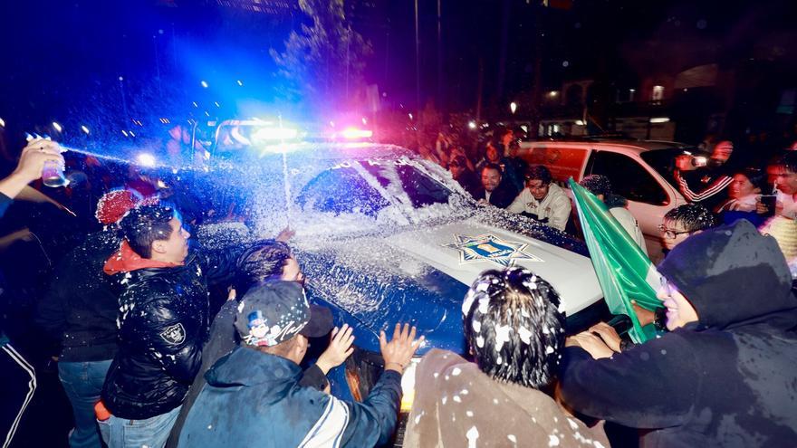 Al menos 17 heridos en un atropello múltiple en los festejos por la última victoria de México en el Mundial