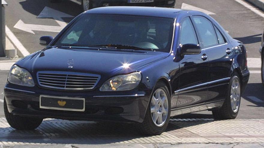Imagen de un coche oficial.