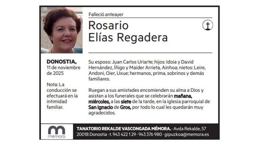 Rosario Elías Regadera