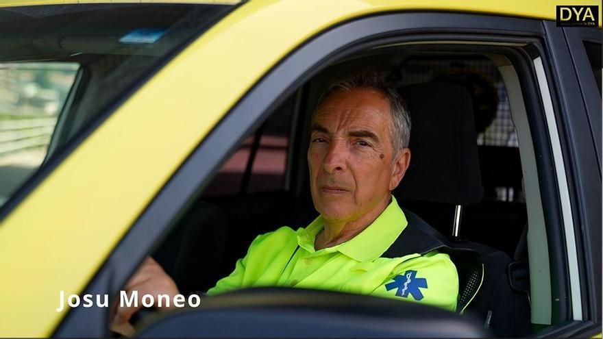 “Era un infierno de escombros y caos": Josu Moneo, voluntario en la DYA, recuerda la tragedia de Ortuella