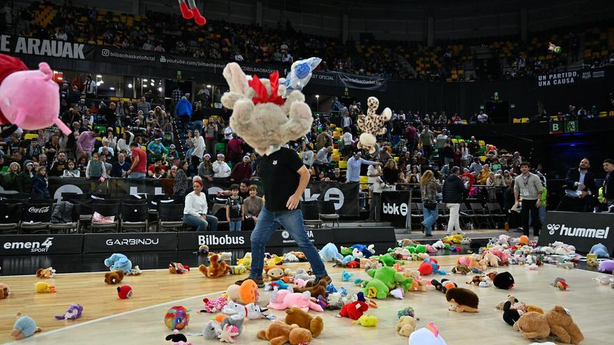 Día de felicidad y solidaridad en Miribilla