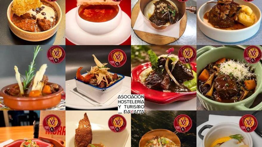 Estas son las doce cazuelicas finalistas en la XXV Semana de la Cazuelica y el Vino D.O. Navarra