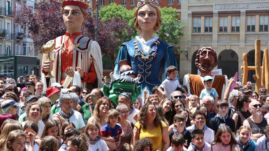 Festejar el orgullo de ser del Casco Viejo de Pamplona
