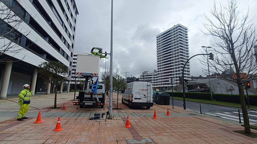 La Avenida Altos Hornos de Barakaldo tendrá alumbrado renovado