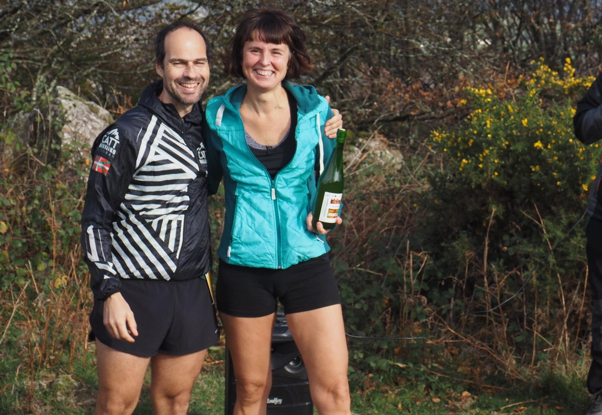 La llegada de los corredores a Karakate, en imágenes