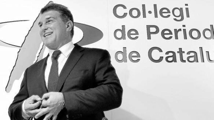 Laporta apunta al Camp Nou