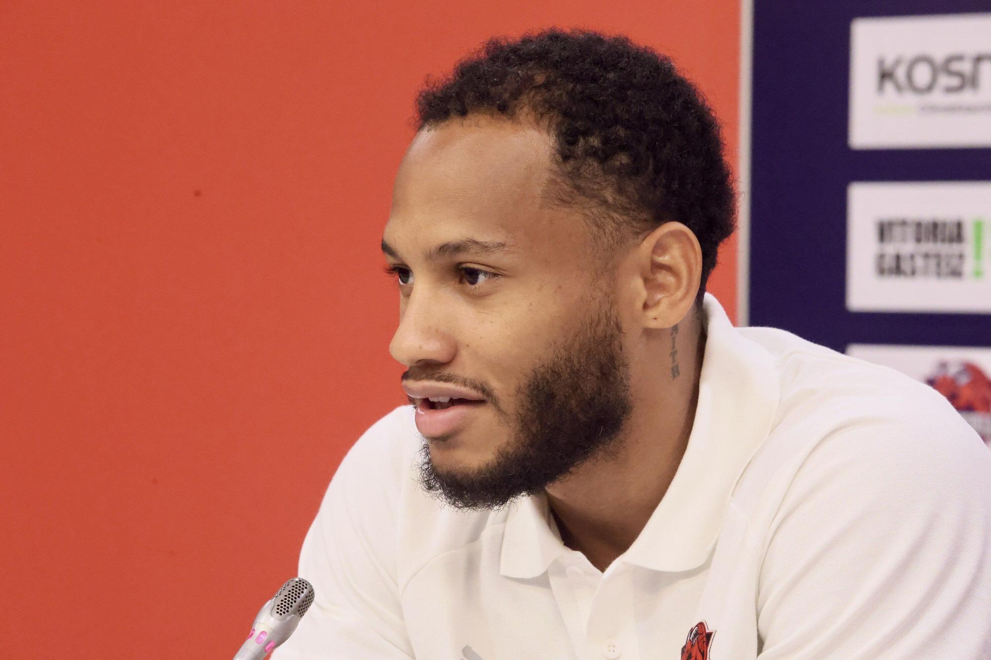 En imágenes: Presentación de Markquis Nowell como nuevo jugador del Baskonia