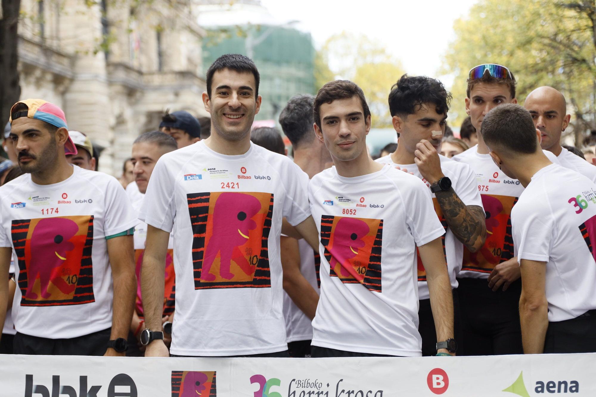 En imágenes: la Herri Krosa calienta motores en Bilbao