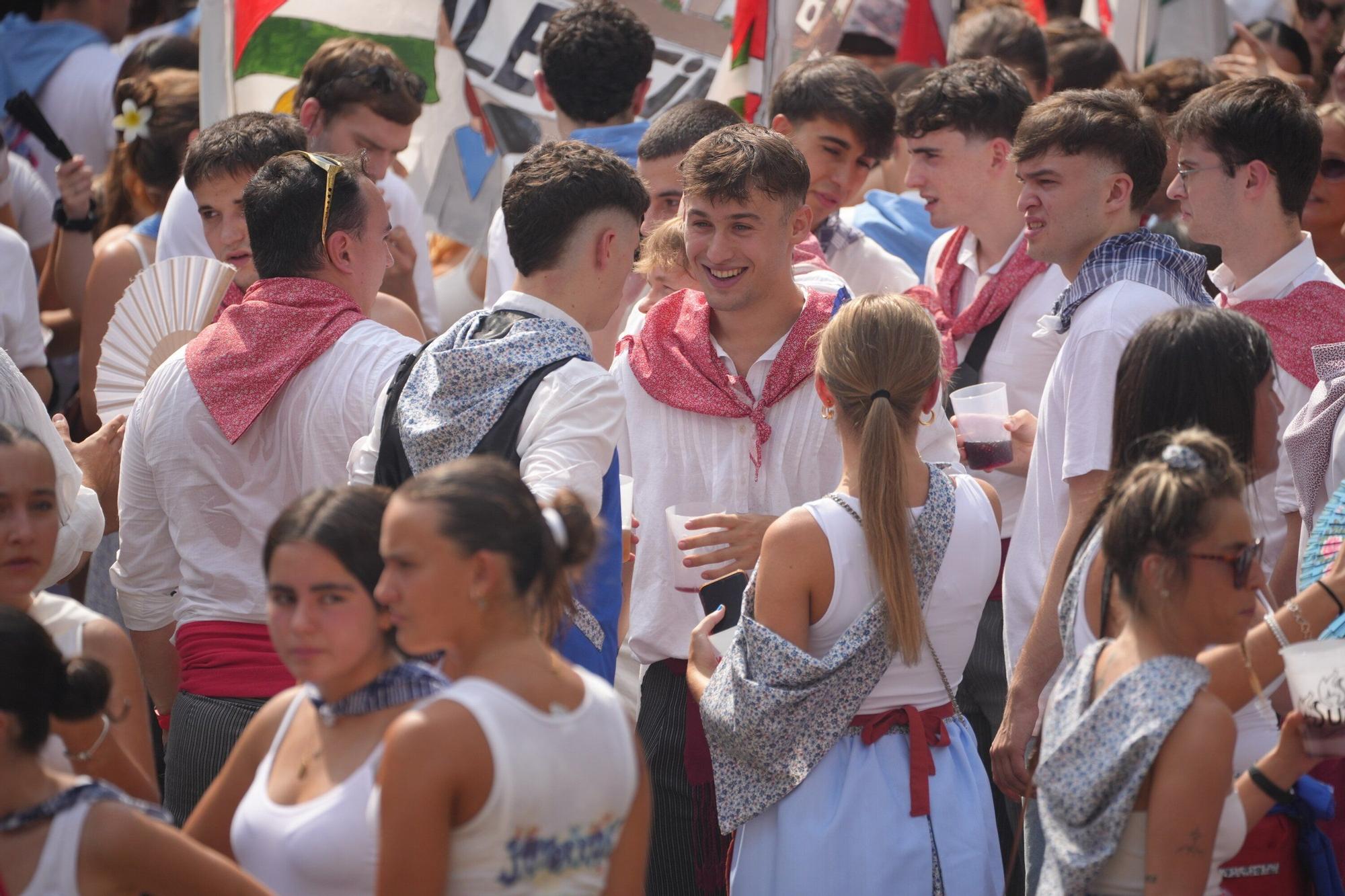 En imágenes: Llodio disfruta del Txupinazo