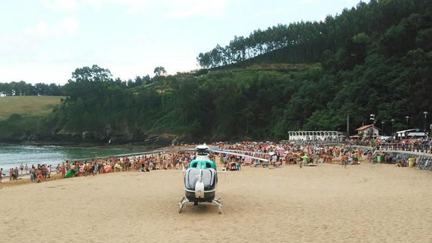 Un hombre de 67 años fallece ahogado en la playa de La Concha
