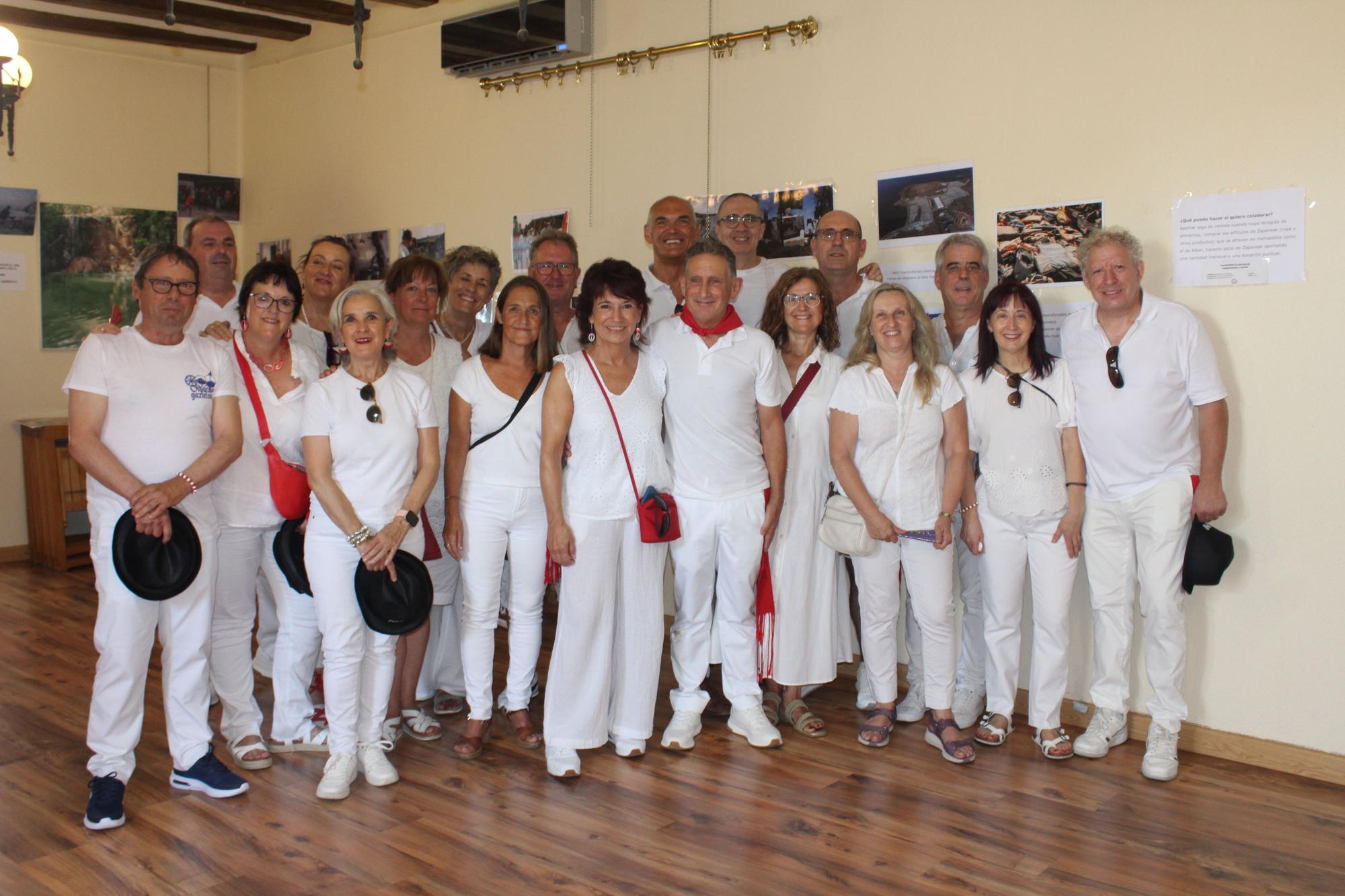 Fotos del inicio de las fiestas de Aibar