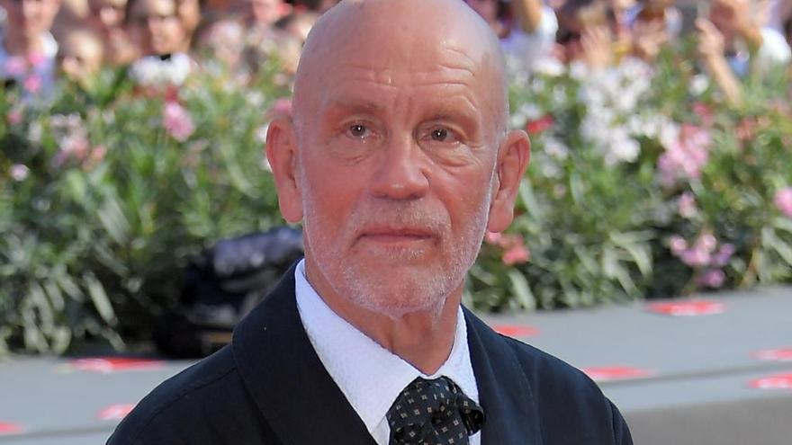 El actor estadounidense John Malkovich.