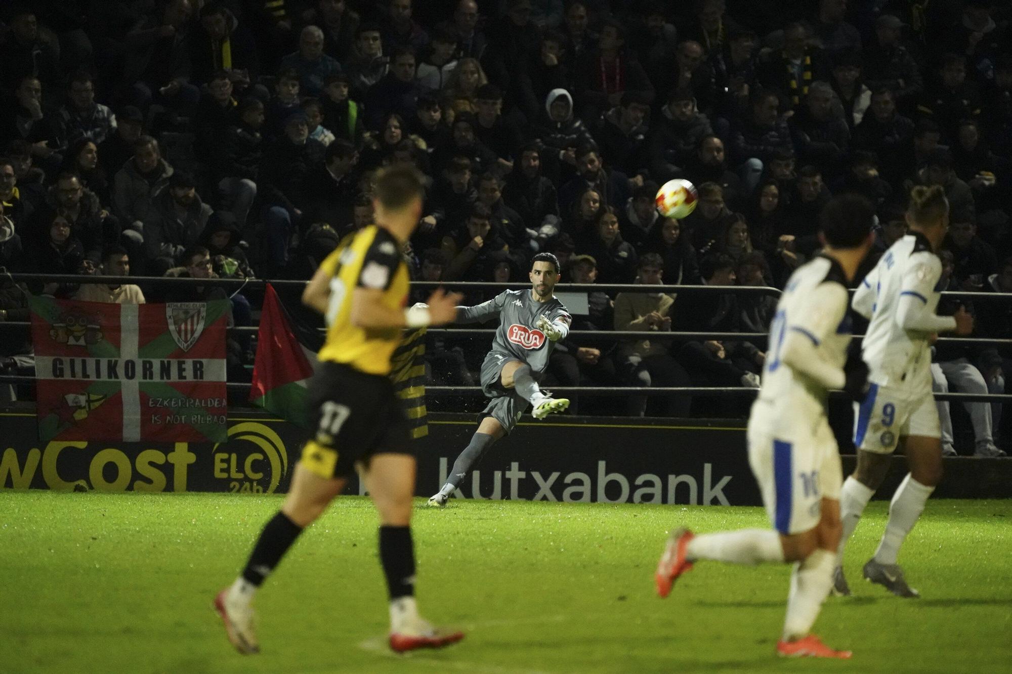 El Portugalete-Alavés, en imágenes
