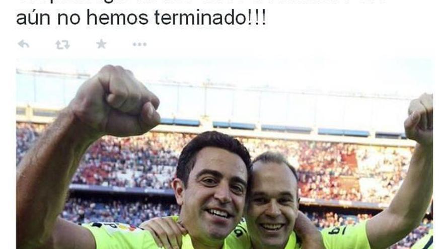 Todos con Xavi