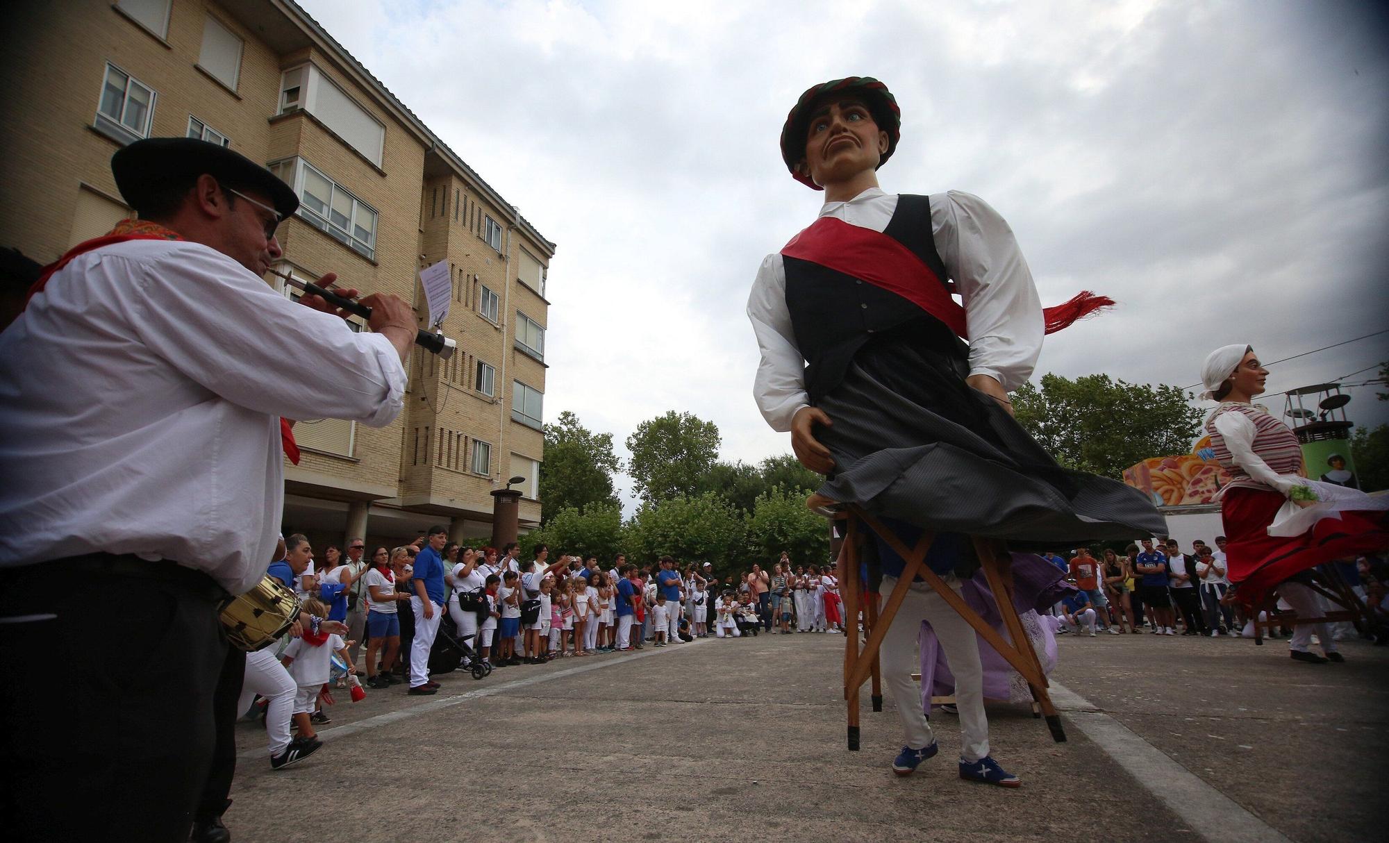 Fotos del chupinazo de Berriozar