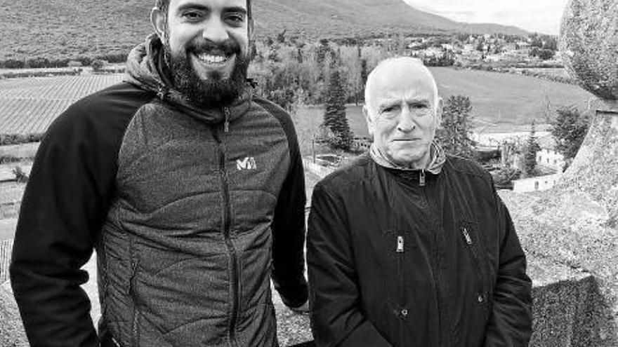 Responsables de Iratxe: Carmelo Ciordia (1985-2015), a la dcha, y Gorka Lizarraga (2015-).