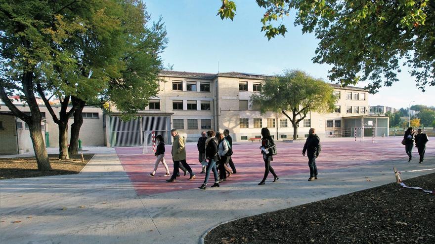Pamplona: el nuevo civivox para Etxabakoitz, acabado dentro de 4 meses