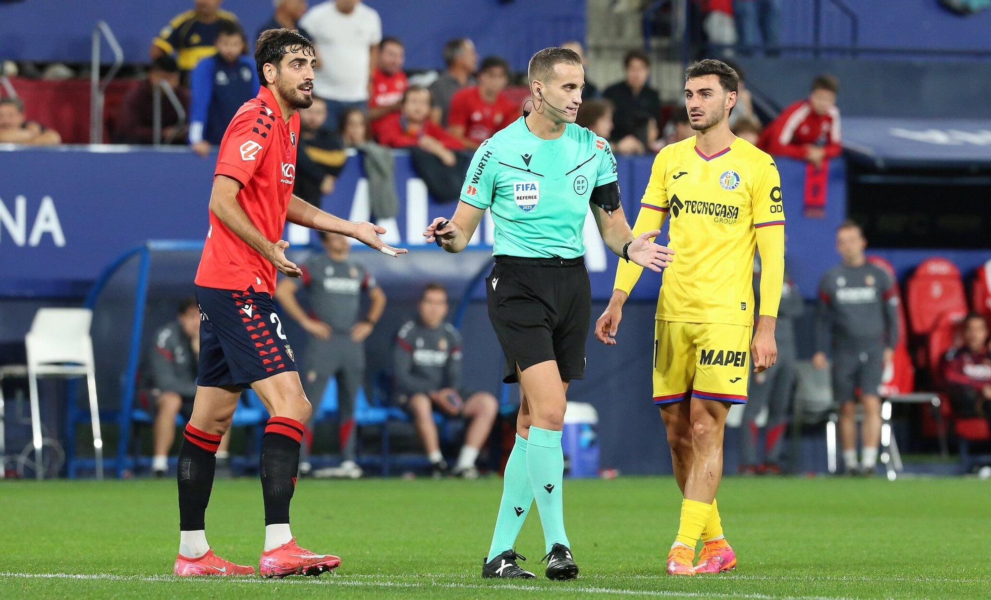Fotos del Osasuna-Getafe en El Sadar