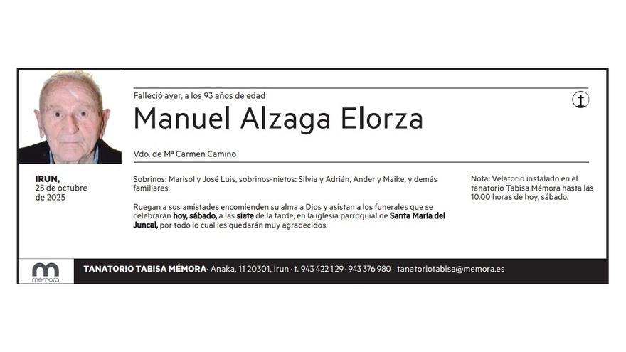 Manuel Alzaga Elorza