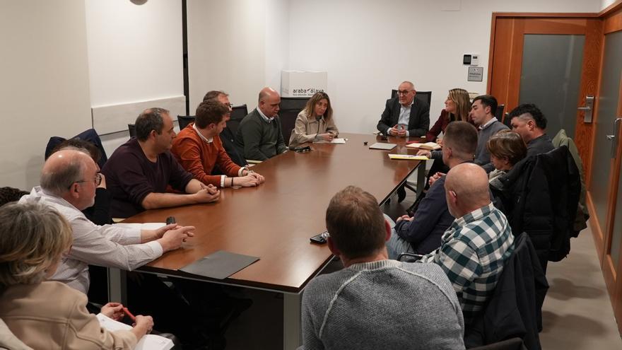 La Diputación analiza con alcaldes de Álava las políticas de acceso a la vivienda