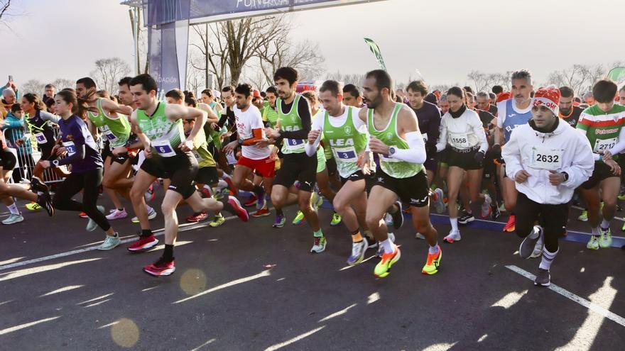 2.500 personas despedirán el año corriendo la San Silvestre en Vitoria