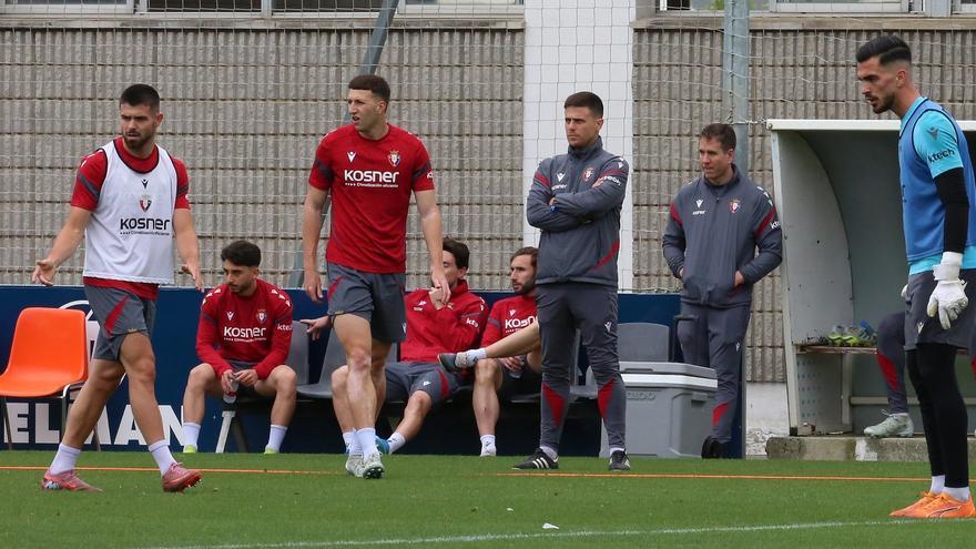 Fotos del entrenamiento de Osasuna de este domingo 3 de mayo