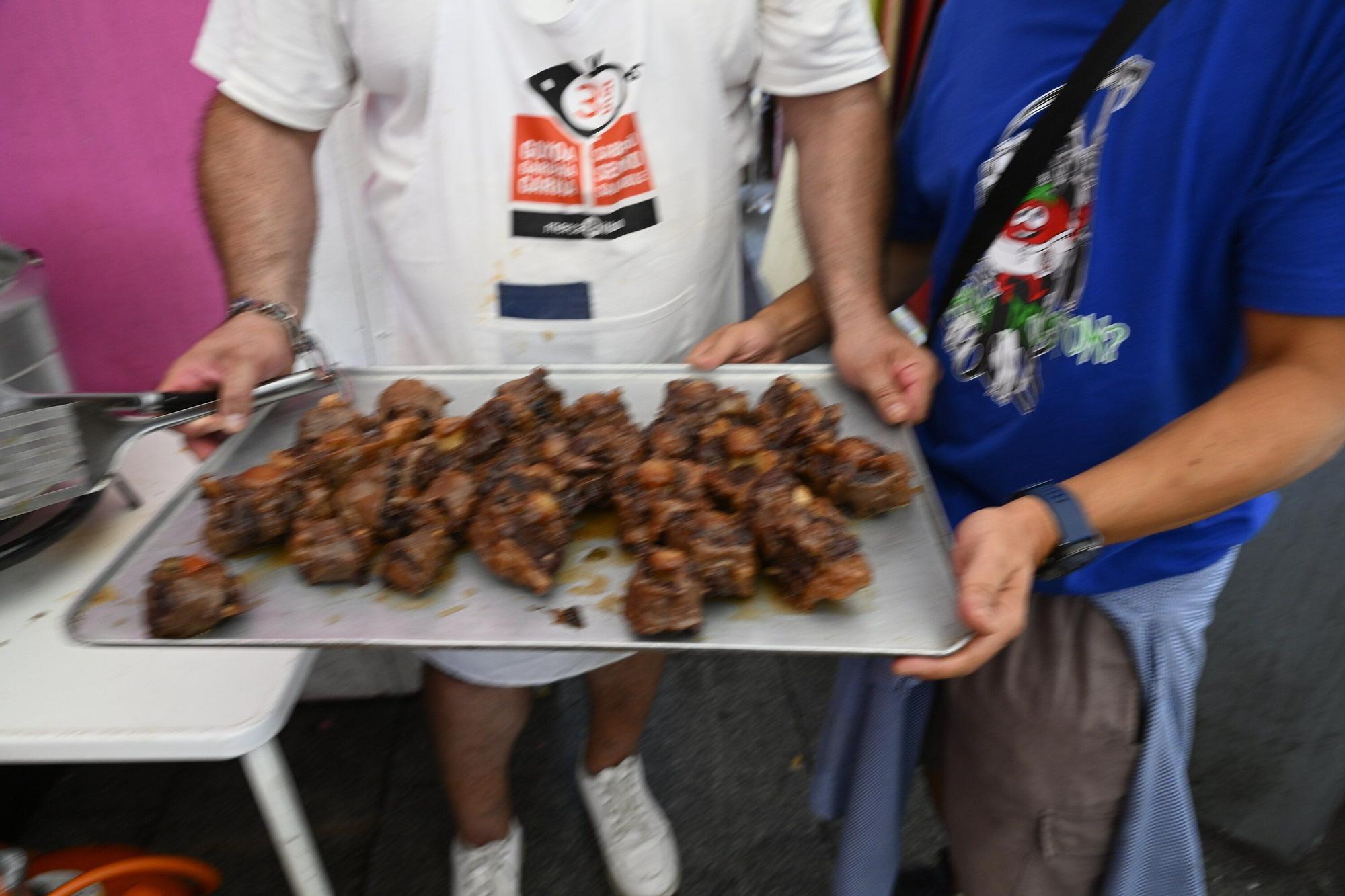 En imágenes: concurso gastronómico de rabo de toro en Aste Nagusia