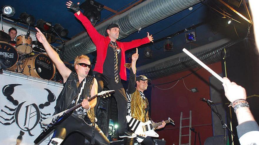 Imagen de un concierto de los Stingers.
