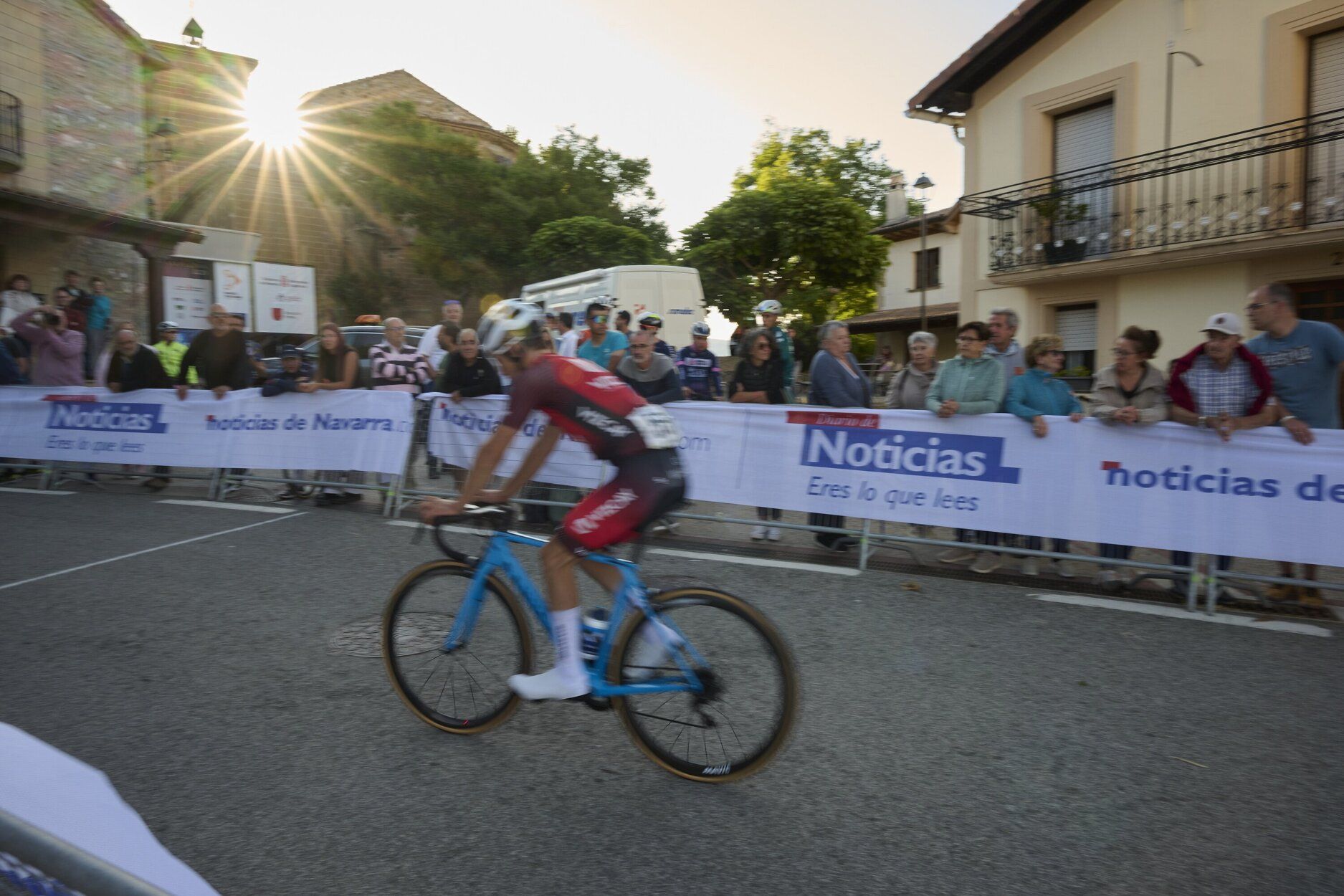 Imágenes de la tercera etapa de la Vuelta a Pamplona