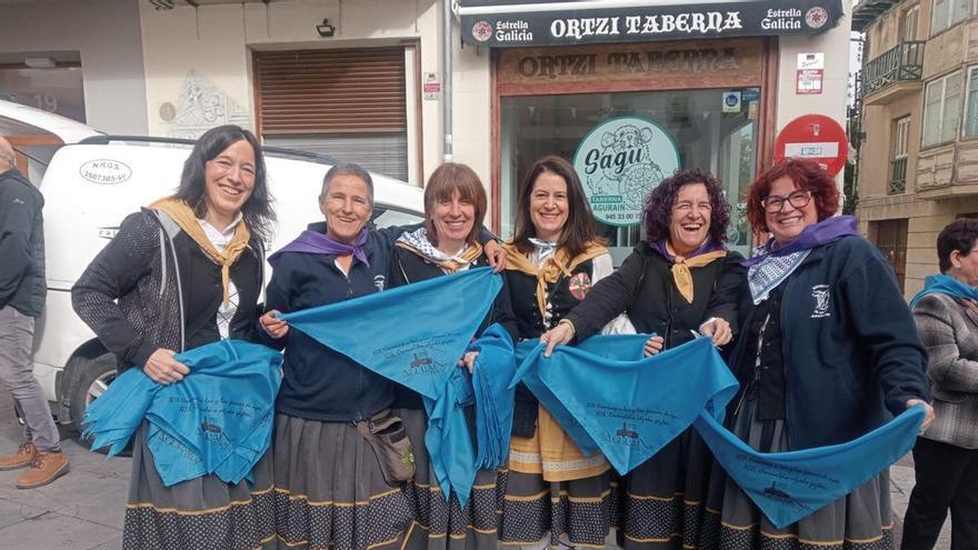 40 años “balando” en las fiestas de Agurain
