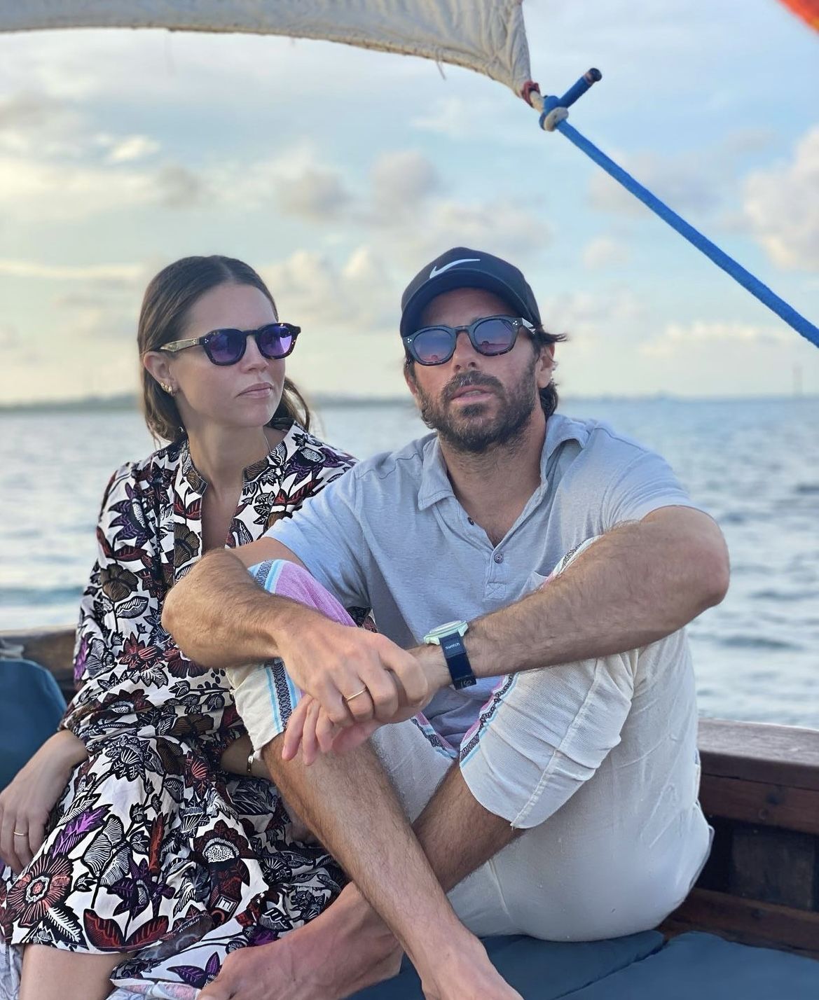 Isabelle Junot y Álvaro Falcó daban la bienvenida a su primera hija, Philippa, a principios de verano.