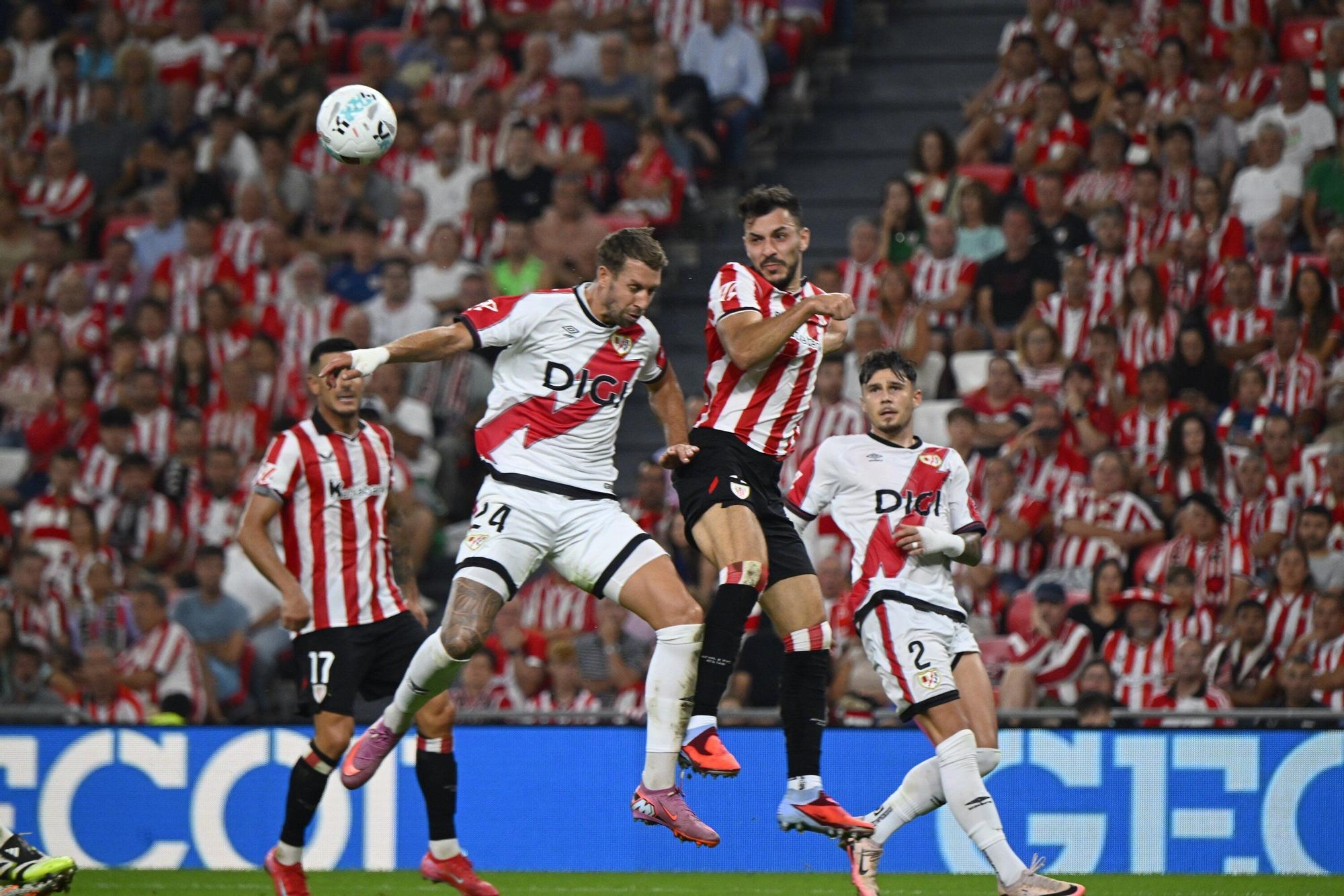 El Athletic - Rayo Vallecano, en imágenes