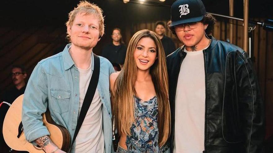 Shakira y Ed Sheeran se unen en una nueva versión de &#039;Hips Don&#039;t Lie&#039;