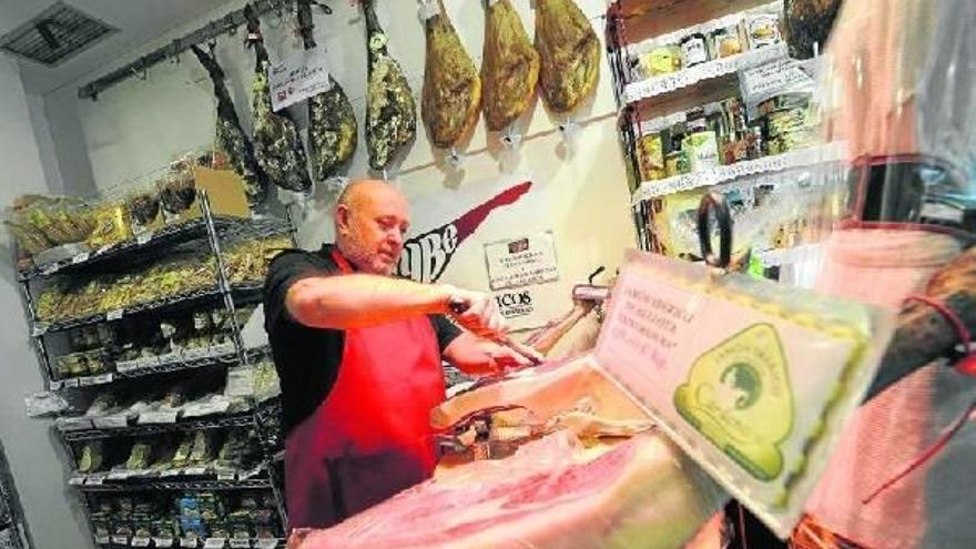 Tienda de productos ibéricos.