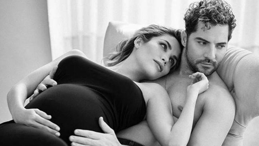 David Bisbal y Rosanna Zanetti.