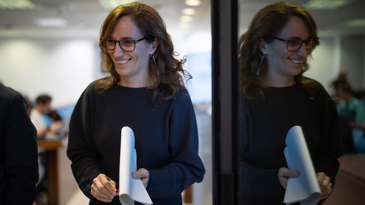 La ministra de Sanidad, Mónica García
