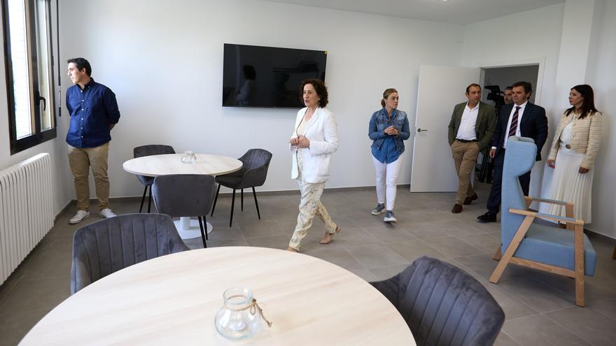 La residencia de Cascante se moderniza con nuevas habitaciones, salas comunes y un ascensor