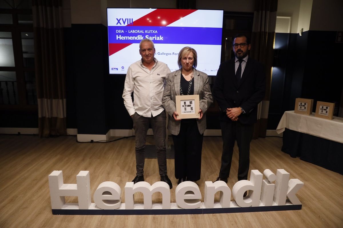 Premiados en los Hemendik Sariak Ezkerraldea