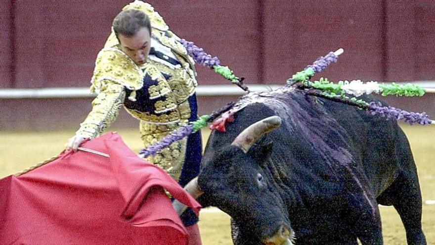 Un toro cornea mortalmente al torero retirado Ricardo Ortiz en los corrales de la plaza de Málaga