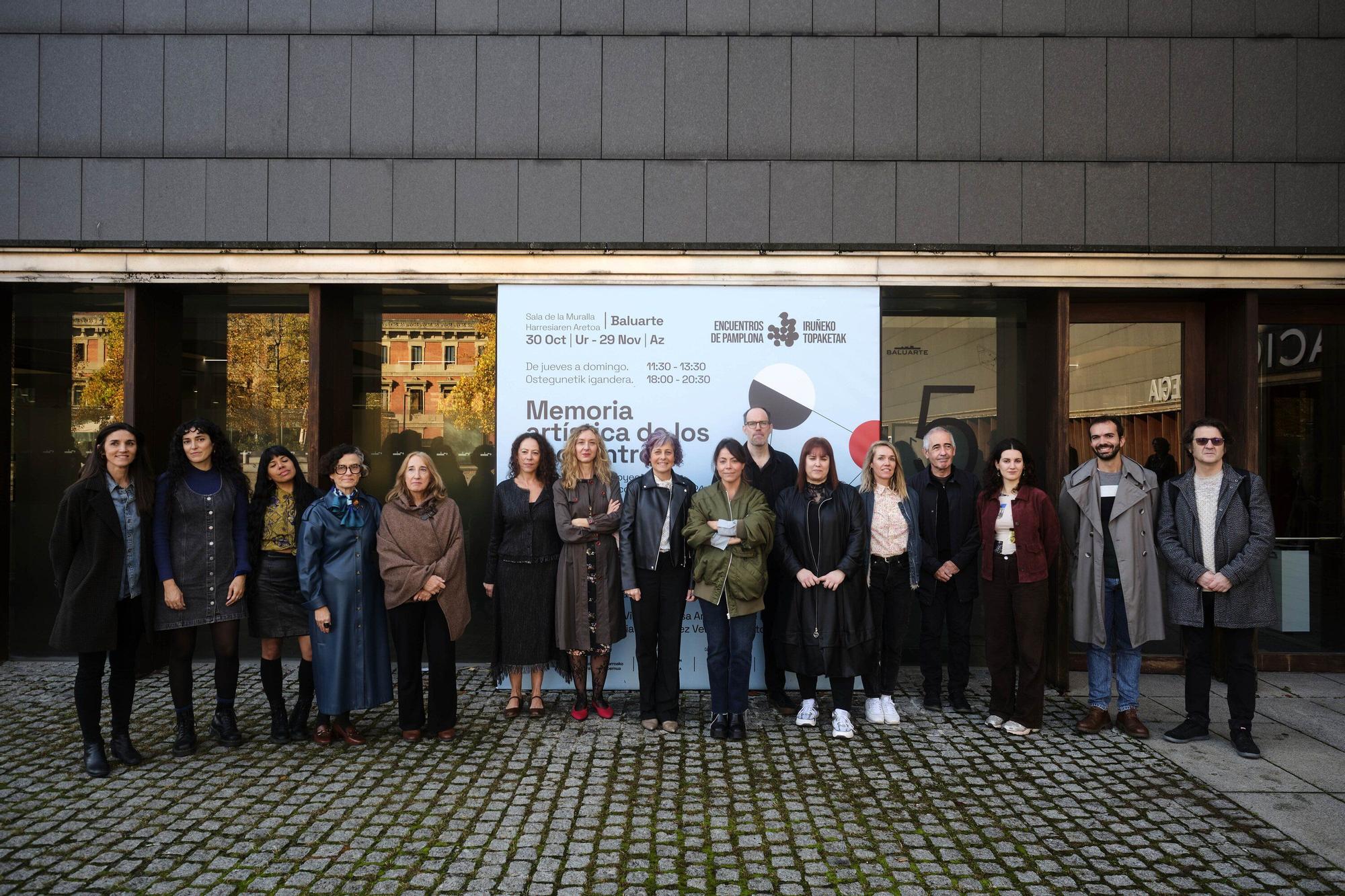Inauguración de la exposición de los proyectos de 'Memoria Artística de los Encuentros'